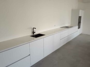 OK PLAN DE TRAVAIL Laminam Bianco Assoluto mat 12 mm