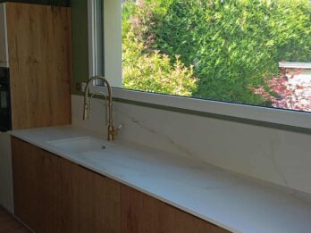 OK PLAN DE TRAVAIL Laminam Marble Gold nature