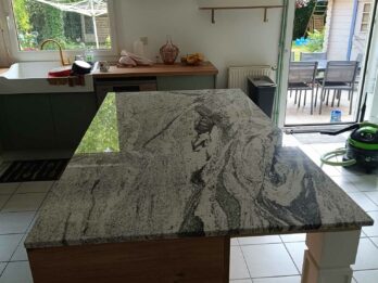 OK Plan Ilot Granit Viscont White poli